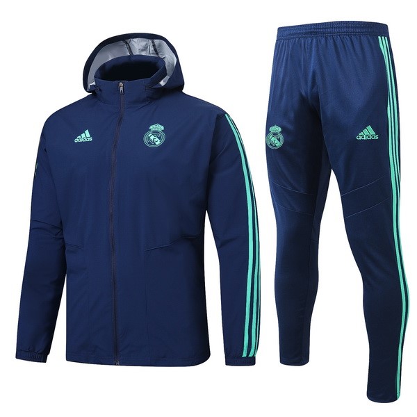 Rompevientos Conjunto Completo Real Madrid 2019-2020 Azul Verde